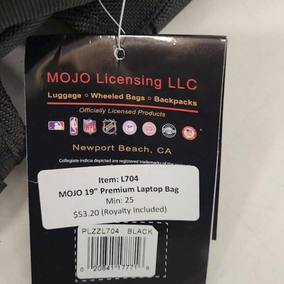 NWT Mojo Stanford Cardinals Logo Black Backpac - Picture 5 of 8